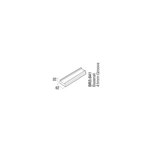 Cheshire Mouldings Pine Baserail 3.6m x 41mm