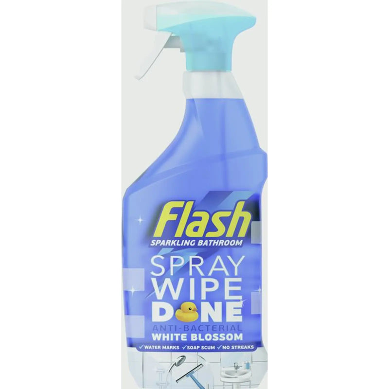 Flash Spray Wipe Done Bathroom Spray 800ml White Blossom