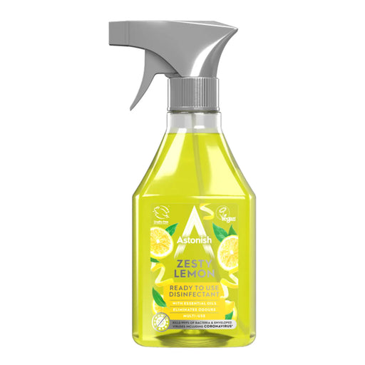 Astonish Disinfectant 550ml RTU Zesty Lemon