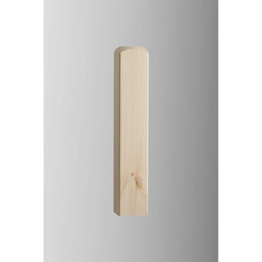 Cheshire Mouldings Newel Base Pine 91 x 515
