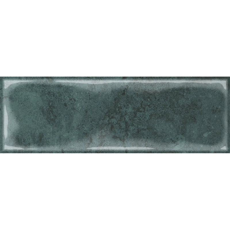 Golden Tile Gloss Wall Tile 300 x 100 x 7mm Como Green 0.84m2