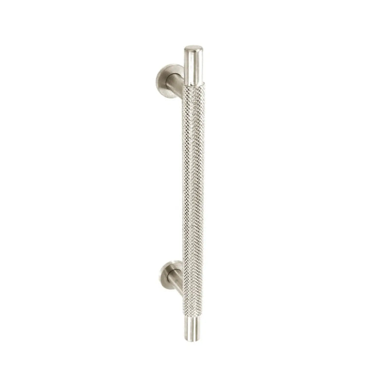 Smiths Architectural Cross Knurled Handle 128mm Satin Nickel