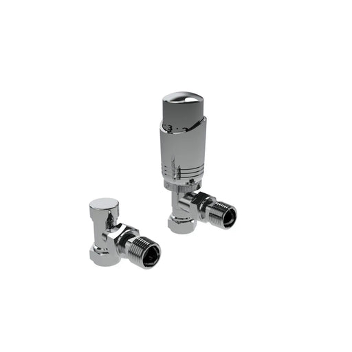 Kartell Design Chrome Angled Twin Pack TRV 15mm