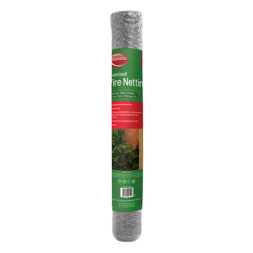 Ambassador Galvanised Wire Netting 25m x 0.9m x 25mm