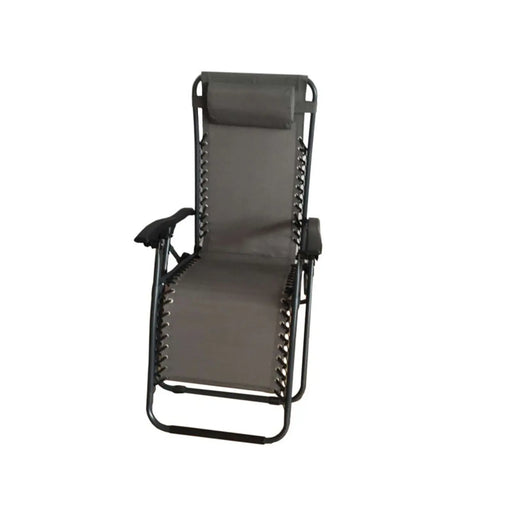 Pagoda Zero Gravity Chair Twin Pack Grey