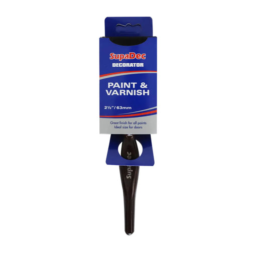 SupaDec Decorator Paint & Varnish Brush 2.5"/63mm