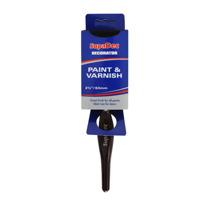 SupaDec Decorator Paint & Varnish Brush 2.5"/63mm