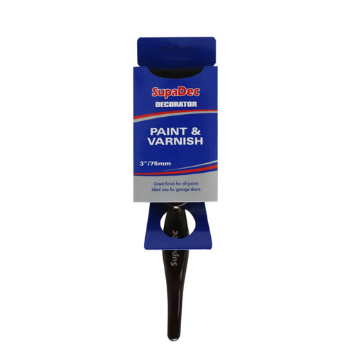 SupaDec Decorator Paint & Varnish Brush 3"/75mm