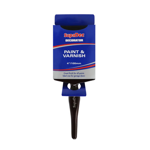 SupaDec Decorator Paint & Varnish Brush 4"/100mm