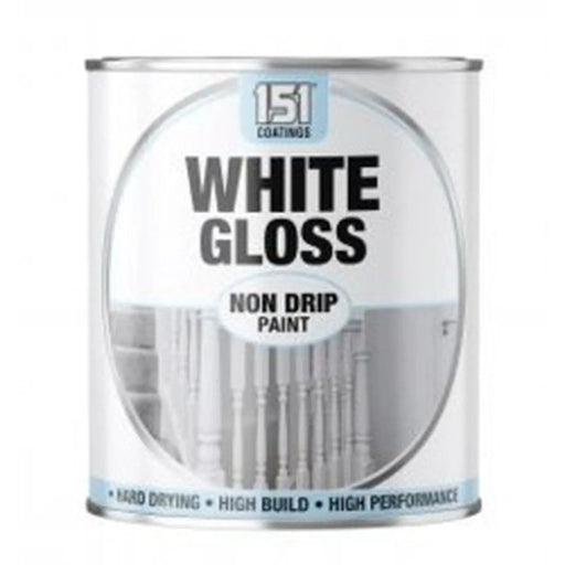 Stax 151 Coatings Non Drip Gloss Paint 300ml White