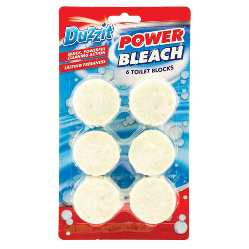 Duzzit Power Bleach Toilet Block Pack 6