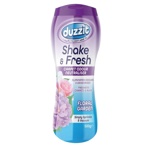 Duzzit Shake & Fresh Carpet Odour Neutraliser Floral Garden / 500g