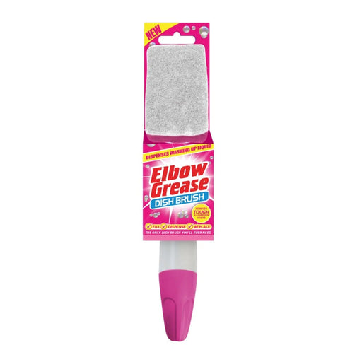 Elbow Grease Pink Dish Brush