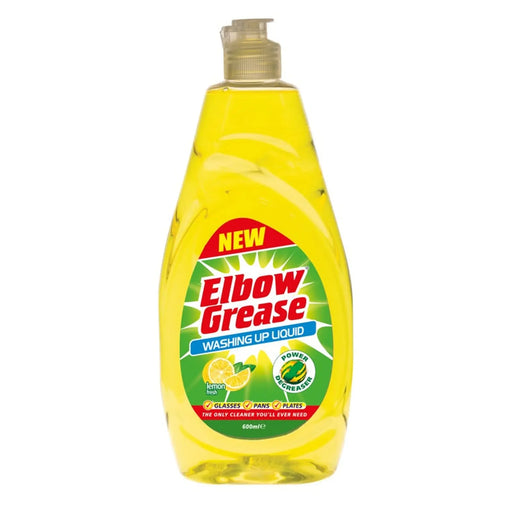 Elbow Grease Washing Up Liquid Lemon Fresh / 600ml