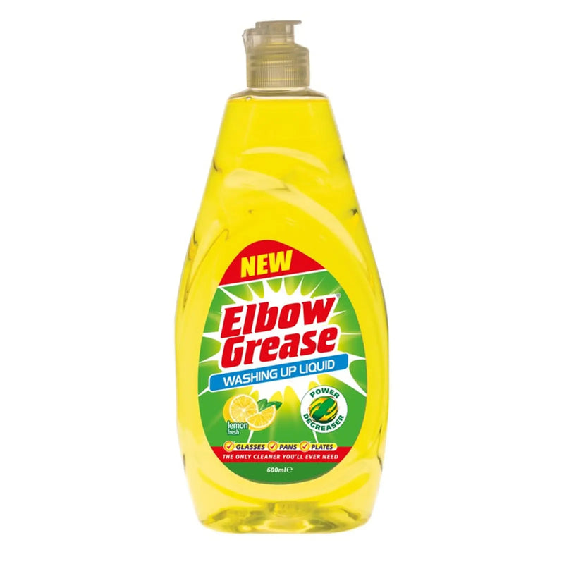 Elbow Grease Washing Up Liquid Lemon Fresh / 600ml