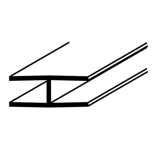 Easyfix H Section White S 6mm x 8ft
