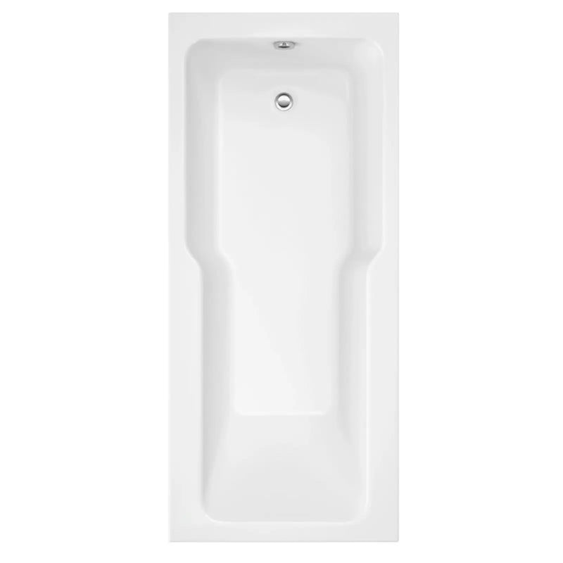 Trojan Evolve Straight Shower Bath 1700mm