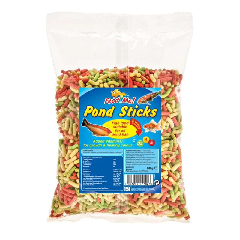 Feed Me Pond Sticks 200g