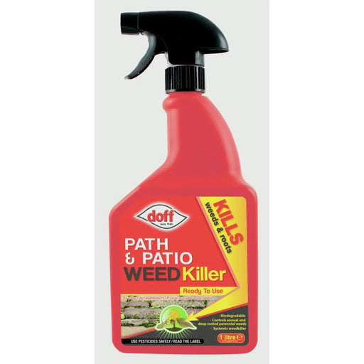 Doff 'Knockdown' Systemic Path & Patio Weedkiller 1L