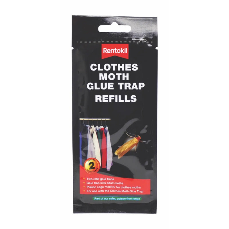 Rentokil Clothes Moth Glue Trap Twin Pack Refill