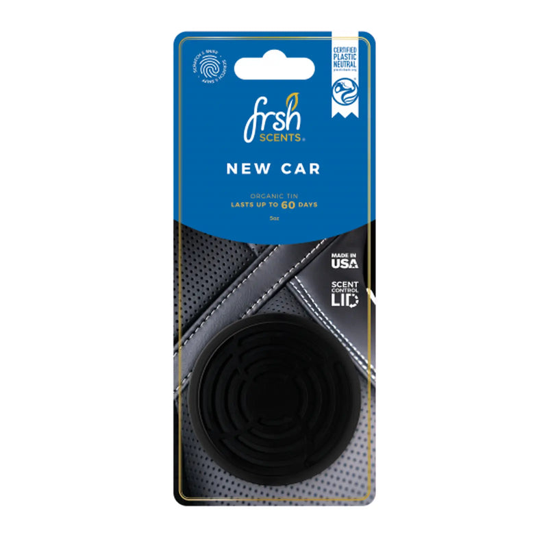 JRP Fresh Tin Air Freshener Carded New Car