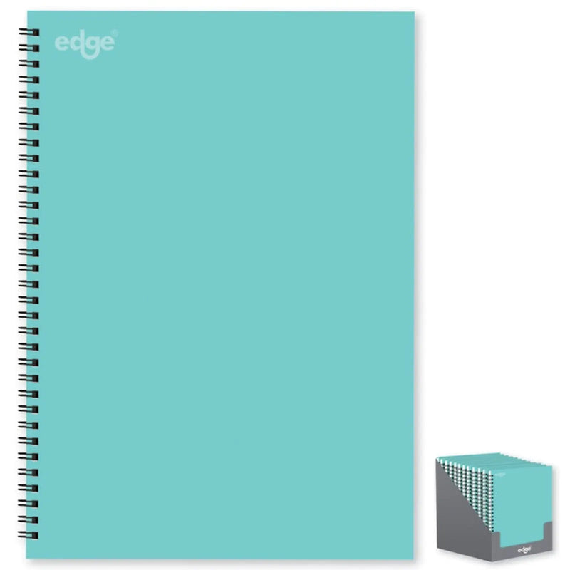 I G Design A4 Twin Wiro Notebook Blue
