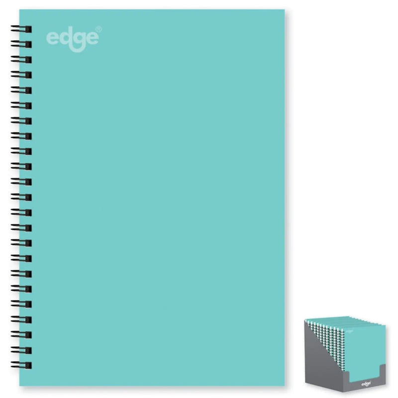 I G Design A5 Twin Wiro Notebook Blue