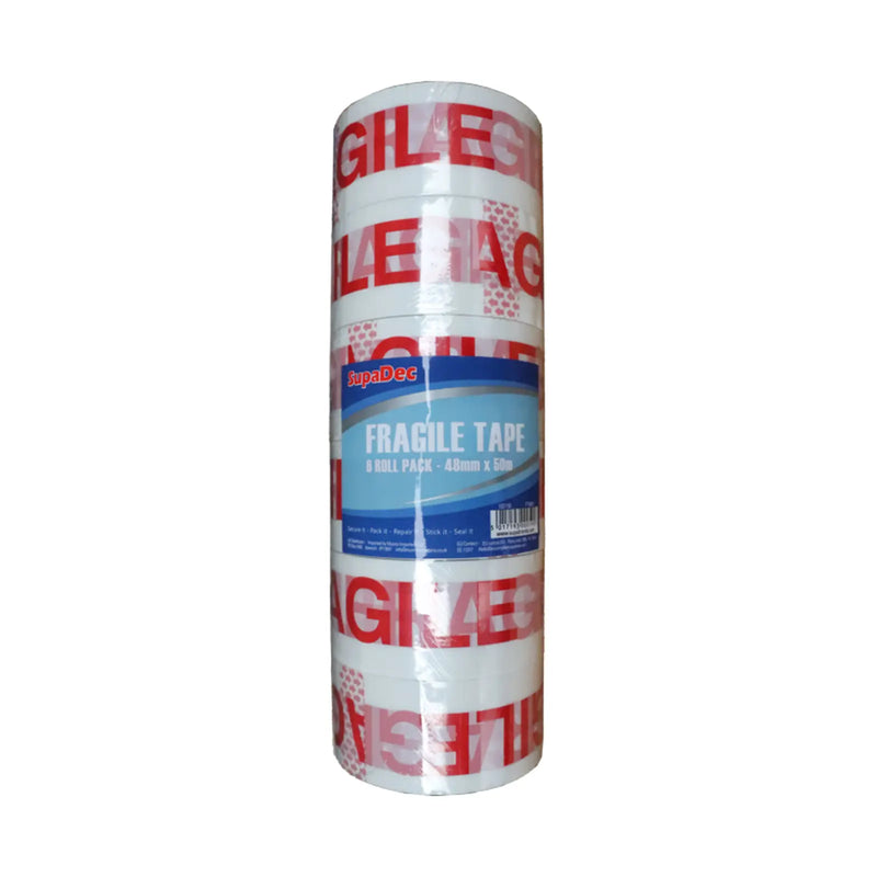 SupaDec Fragile Tape 48mm x 50m