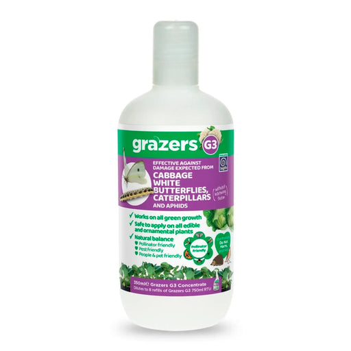 Grazers G3 Cabbage White Butterflies & Caterpillars 375ml Concentrate