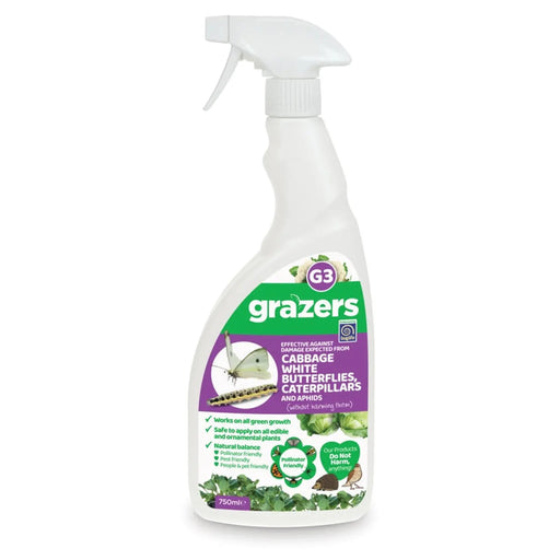 Grazers G3 Cabbage White Butterflies & Caterpillars 750ml RTU