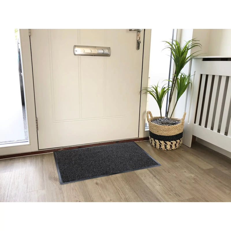 Groundsman Dirt Guard Absorbent Barrier Doormat 50 x 80cm Anthracite