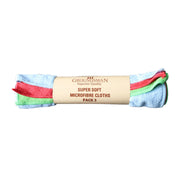 Groundsman Super Soft Microfibre Cloths 40 x 30cm Pack 3