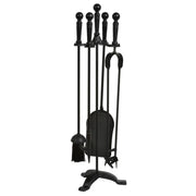 Stax Hearth & Home All Black Companion Set 5 Piece 25"