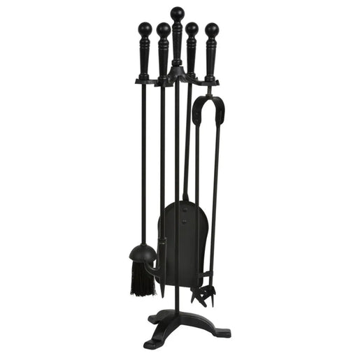 Stax Hearth & Home All Black Companion Set 5 Piece 25"