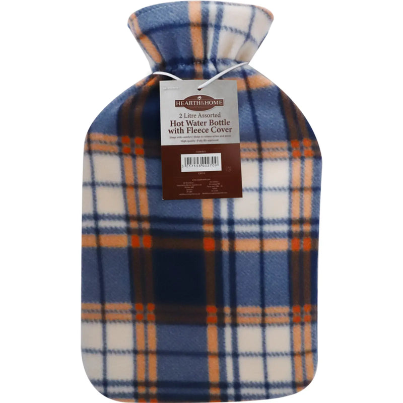 Hearth & Home Hot Water Bottle Fleece Cover 2L