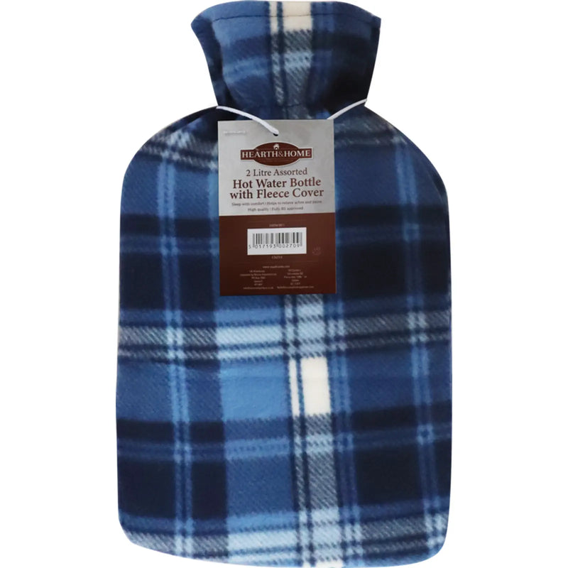 Hearth & Home Hot Water Bottle Fleece Cover 2L