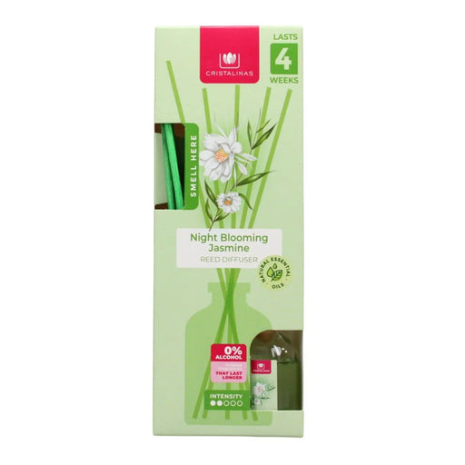 Cristalinas Reed Diffuser 25ml Night Blooming Jasmine
