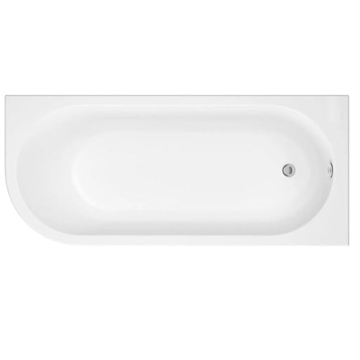Trojan J Shape Bath Right Hand 750 x 1700mm