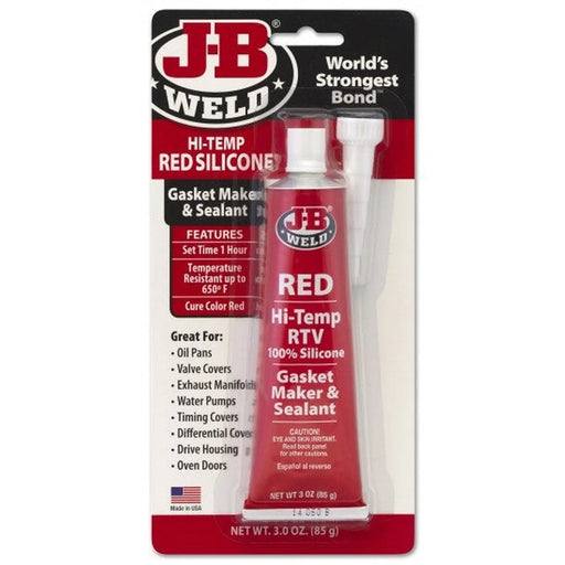 JB Weld Silicone Hi Temp 85gm Red