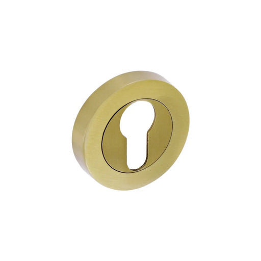 Smiths Architectural Euro Escutcheon Satin Brass
