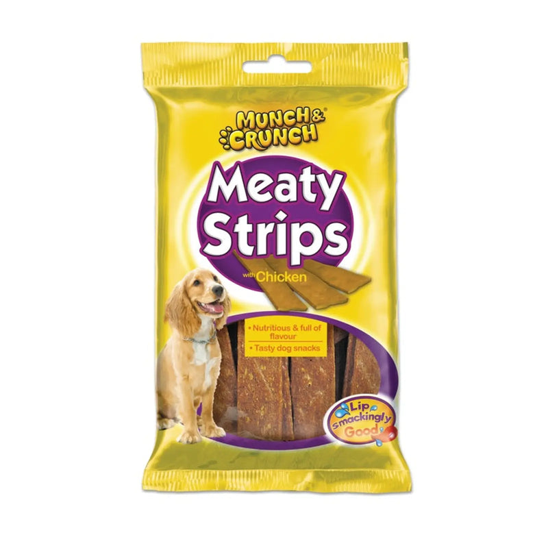 Stax Munch & Crunch Meaty Strips Chicken / 18 Pack