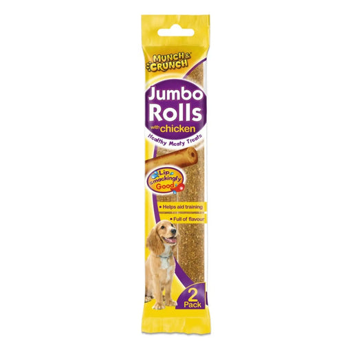Stax Munch & Crunch Jumbo Rolls With Chicken 2 Pack