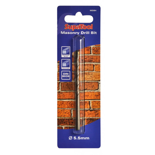 SupaTool Masonry Drill Bit 5.5mm x 100mm