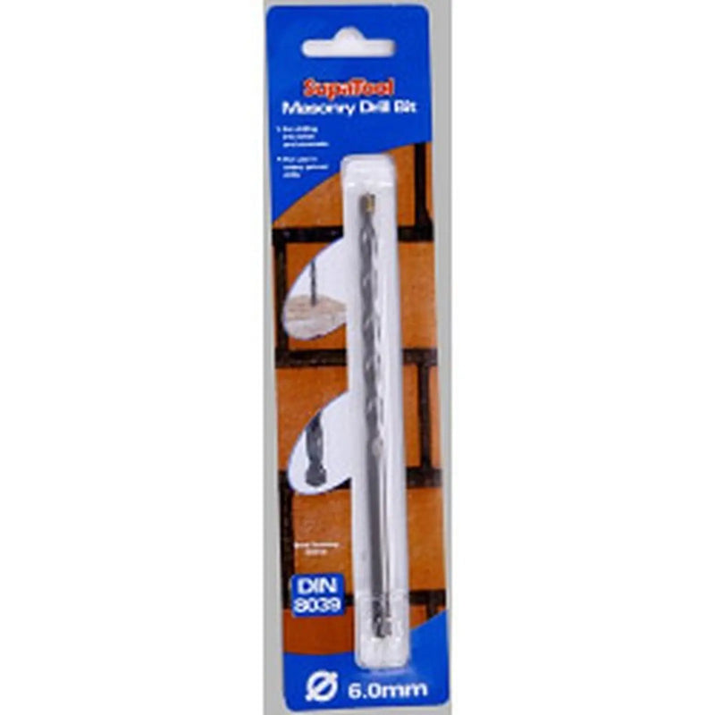 SupaTool Masonry Drill Bit 6mm x 100mm