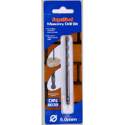 SupaTool Masonry Drill Bit 6mm x 150mm