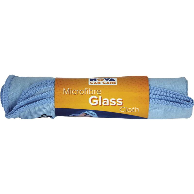 Nova Microfibre Glass Cloth Twin Pack