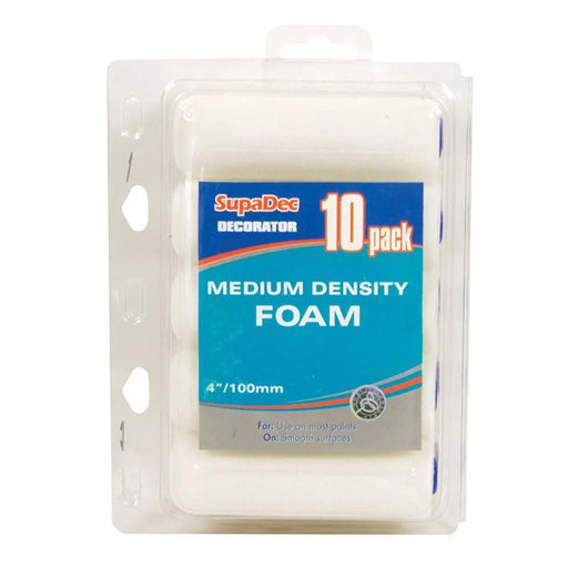 SupaDec Foam Mini Roller Pack of 10