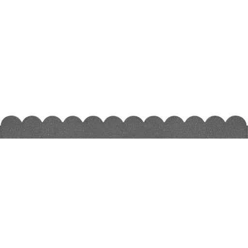 Primeur Flexi Curve Scallop Border Grey 5x10x120cm