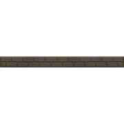 Primeur Ultra Curve Border Brick 9cm Earth
