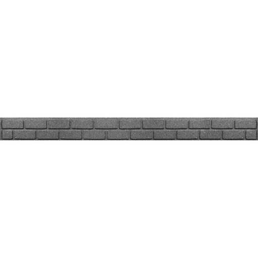 Primeur Ultra Curve Border Bricks 9cm Grey